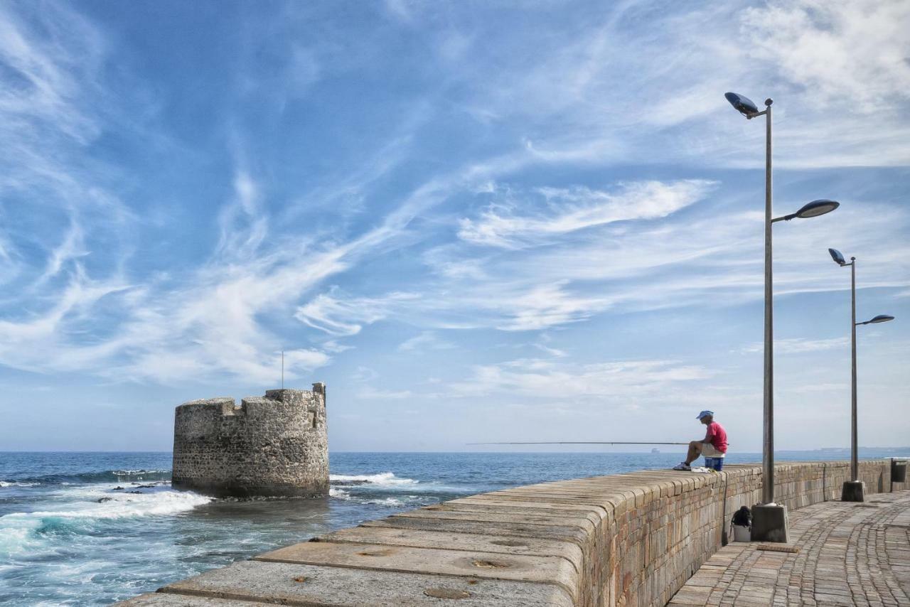 Flatguest - Castle Sea View Apartment Las Palmas Exterior photo